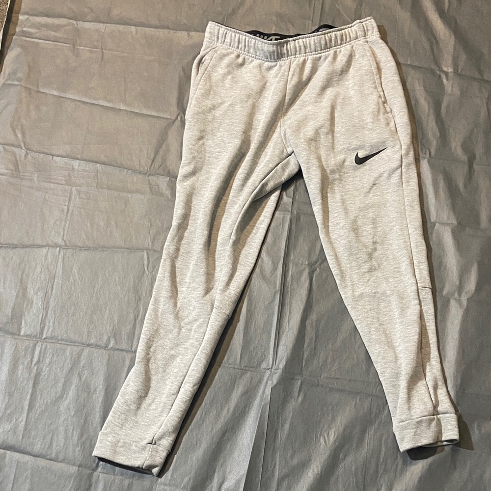 Nike Kids Light Gray Sweatpants